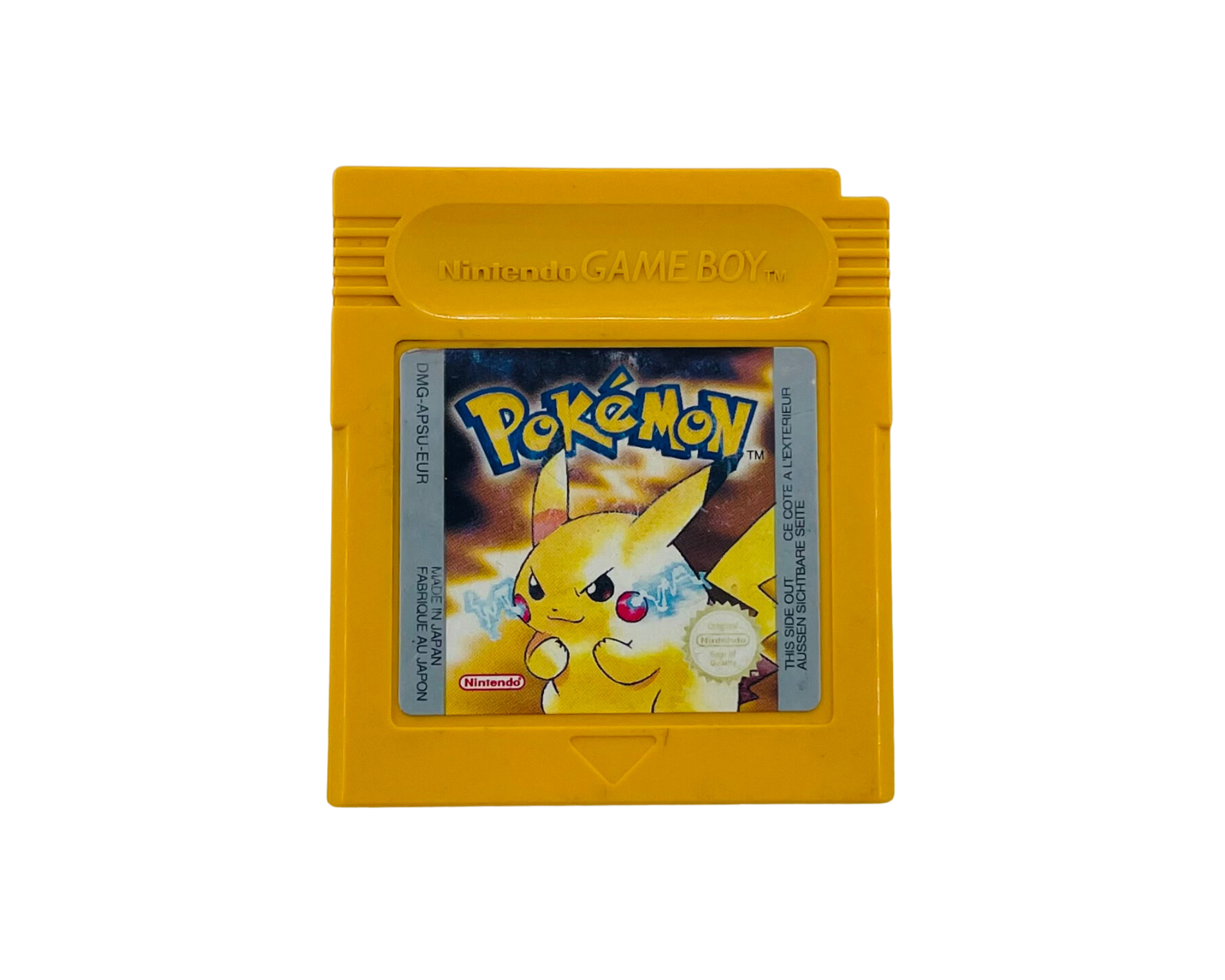 yellow colored pokemon