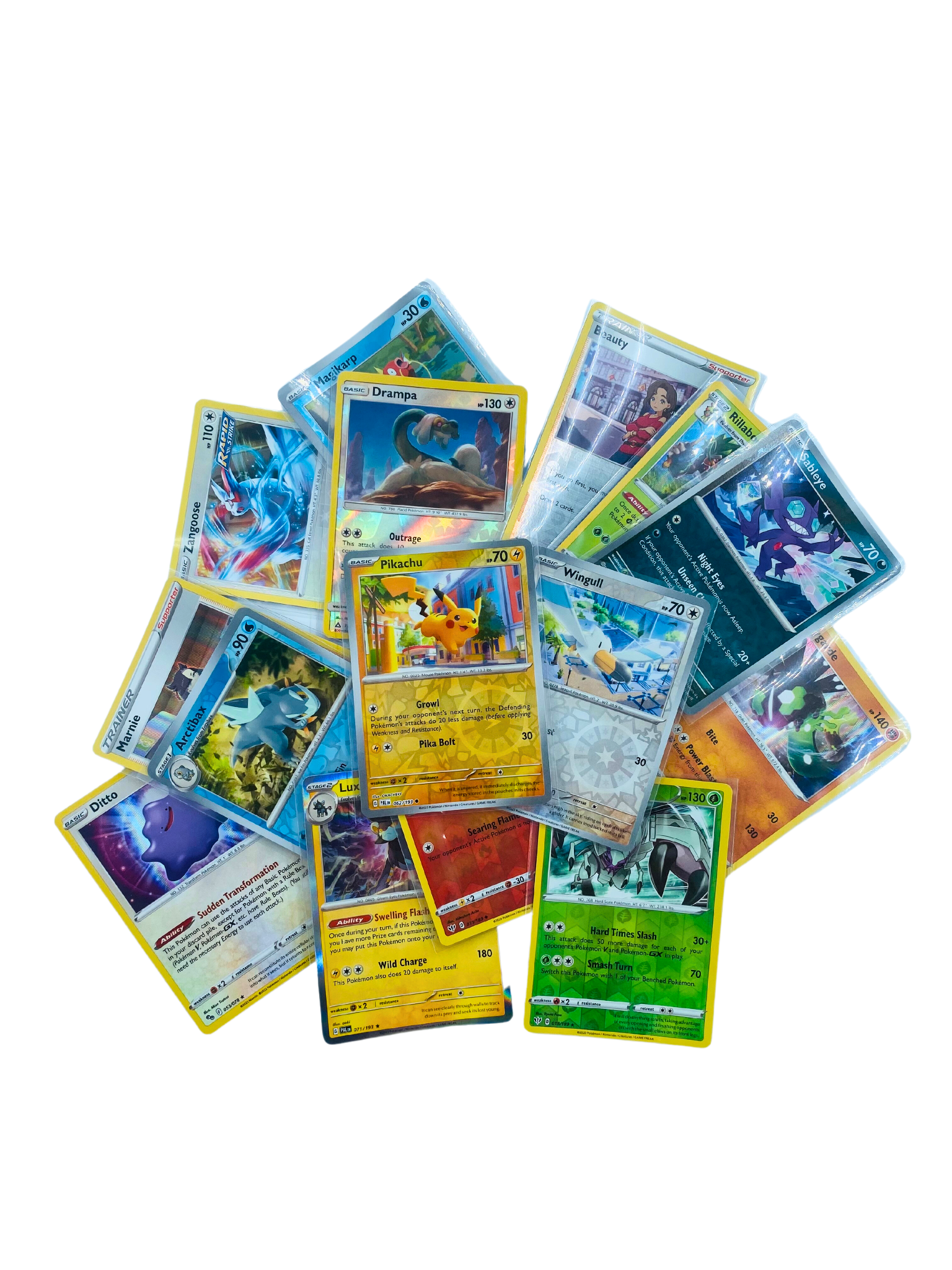 Pokémon Trading Card Game - 15 Card Shiny Holo Pack
