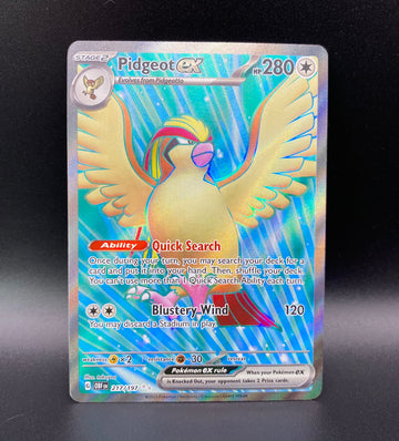 Pidgeot ex 217/197 Pokémon TCG card