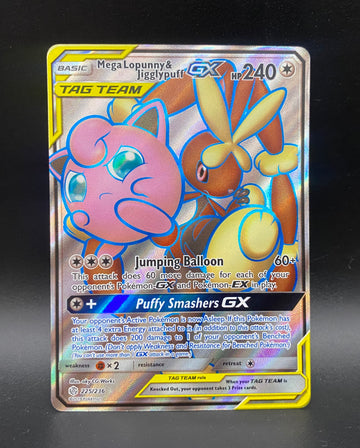 Mega Lopunny & Jigglypuff GX 225/236 Pokémon TCG card
