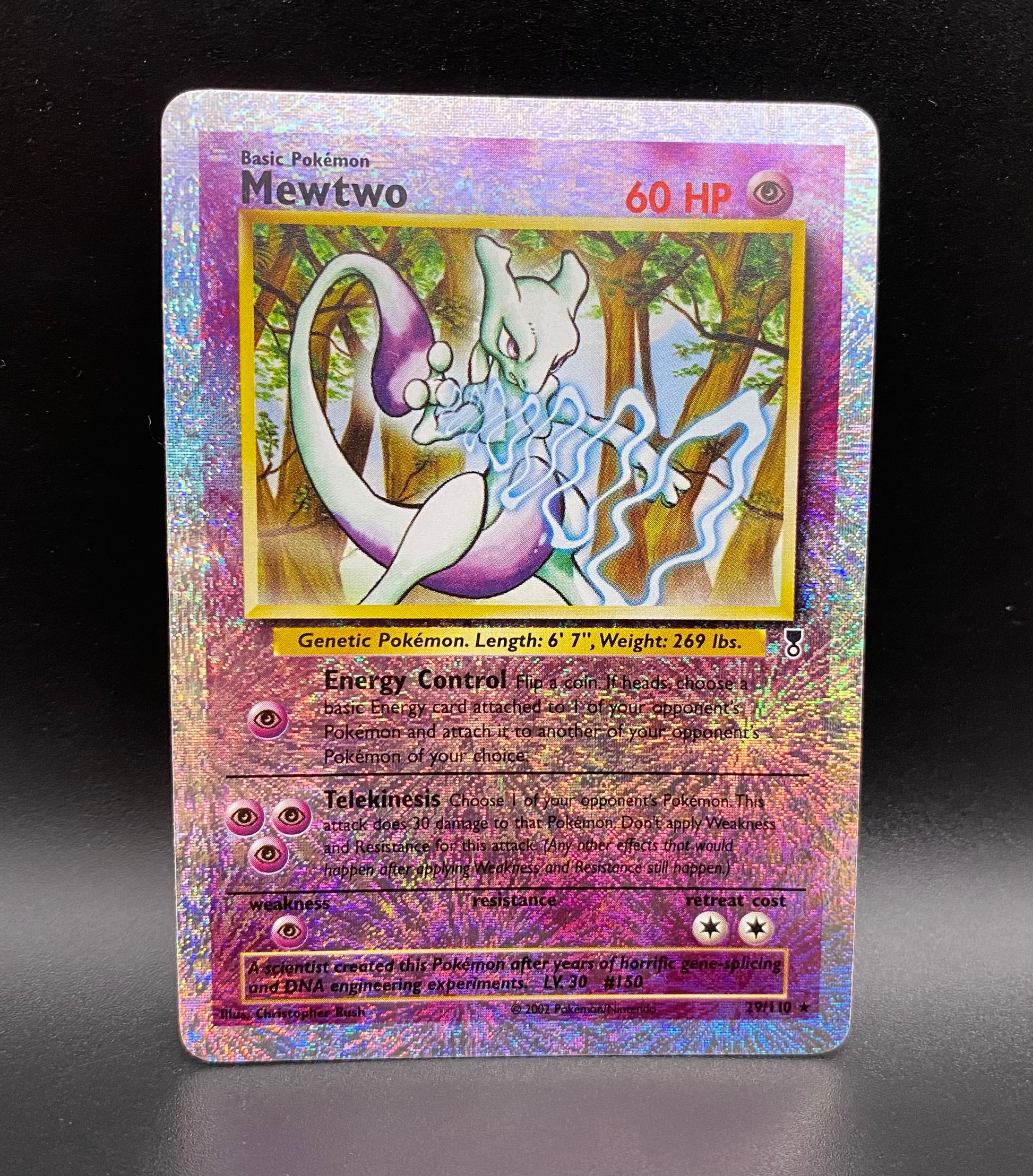 Mewtwo 29/110 Legendary Collection Reverse Holo Pokémon TCG card
