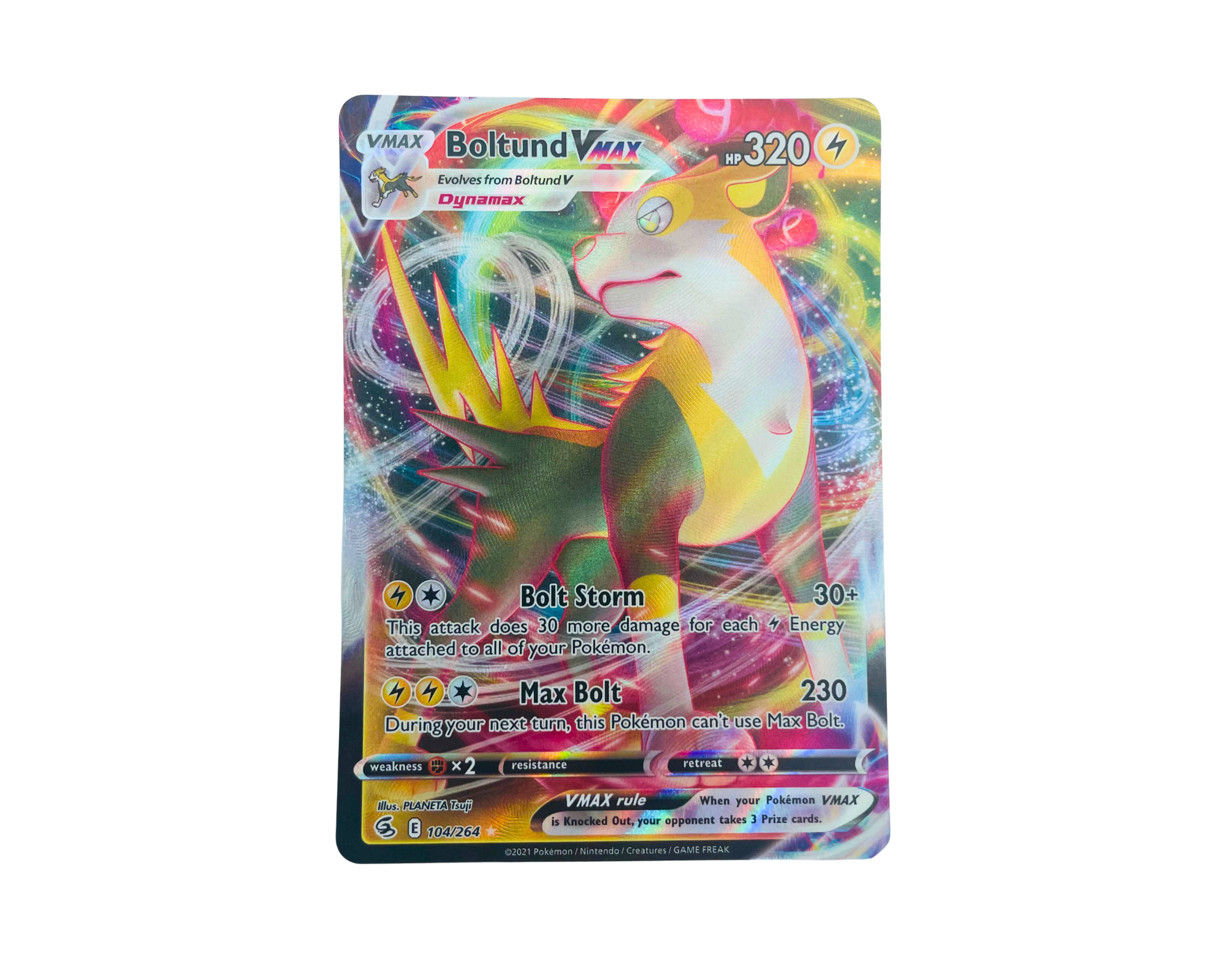 boltund vmax pokemon card value Boltund VMAX 104/264