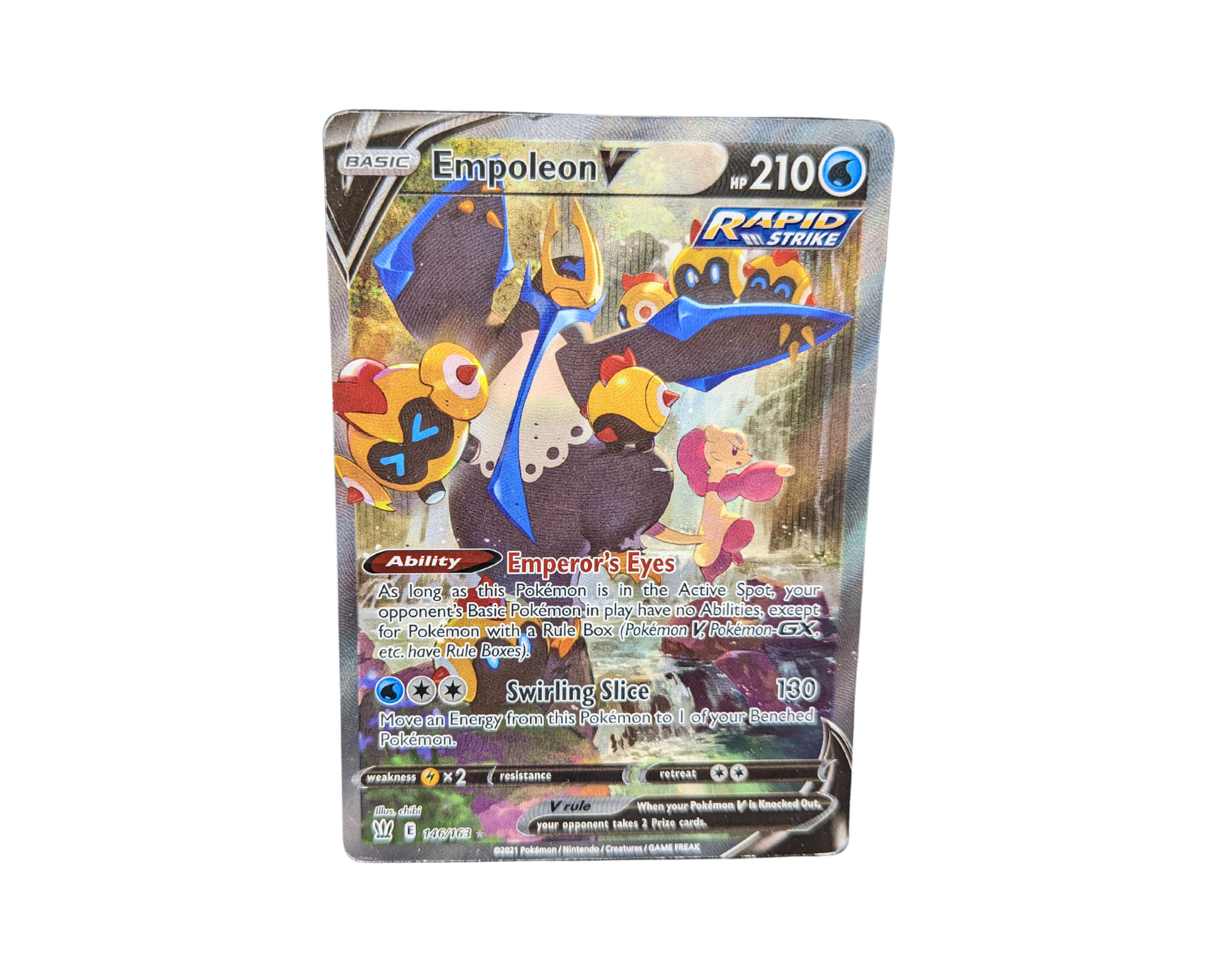 Empoleon V 146/163 Pokémon TCG card