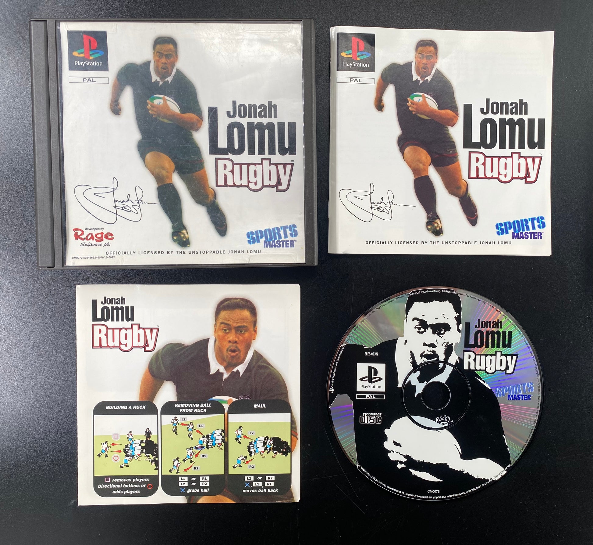 Jonah Lomu Rugby Pokémon TCG card