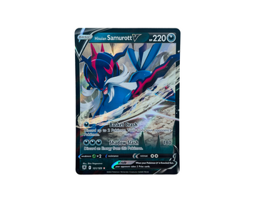 Hisuian Samurott V 101/189 Pokémon TCG card