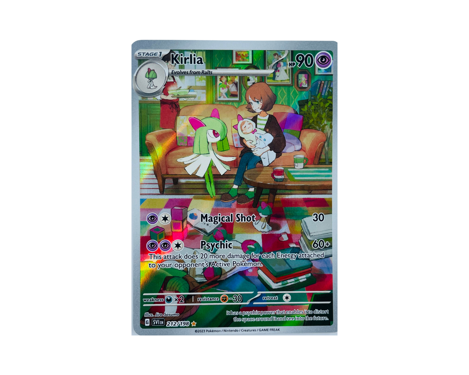 Kirlia 212/198 Pokémon TCG card