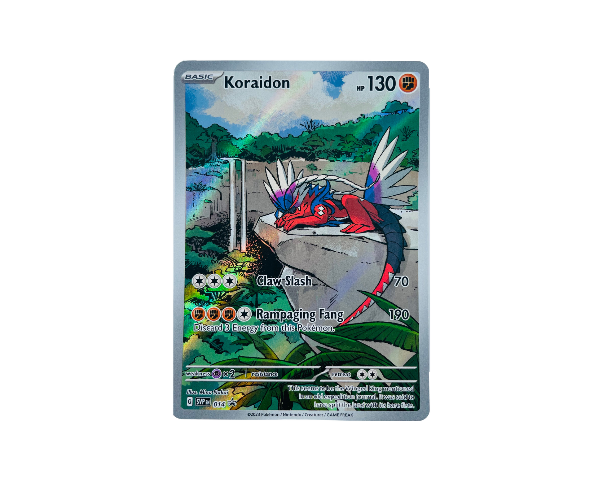 Koraidon SVP014 Pokémon TCG card