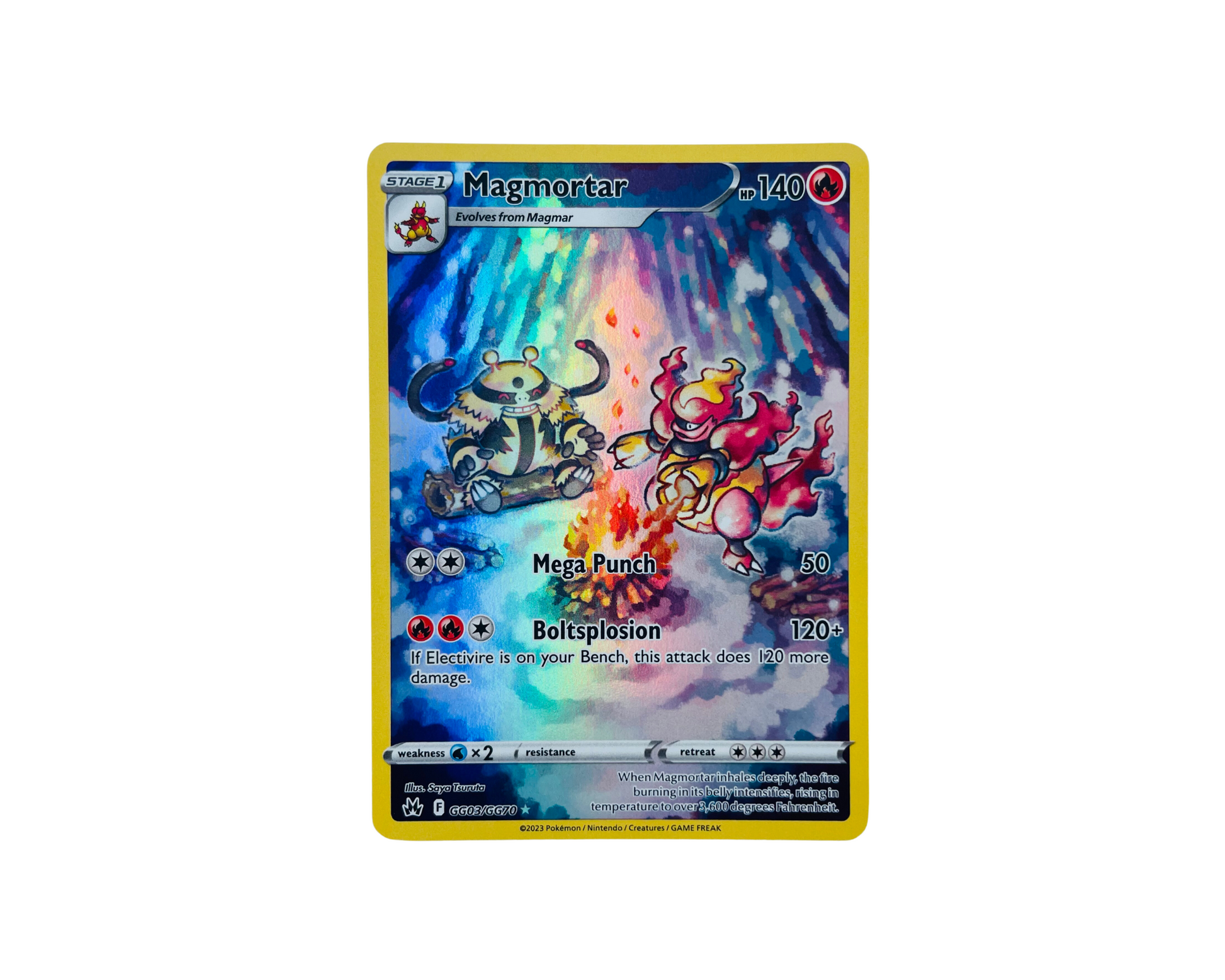 Magmortar GG03/GG70 Pokémon TCG card