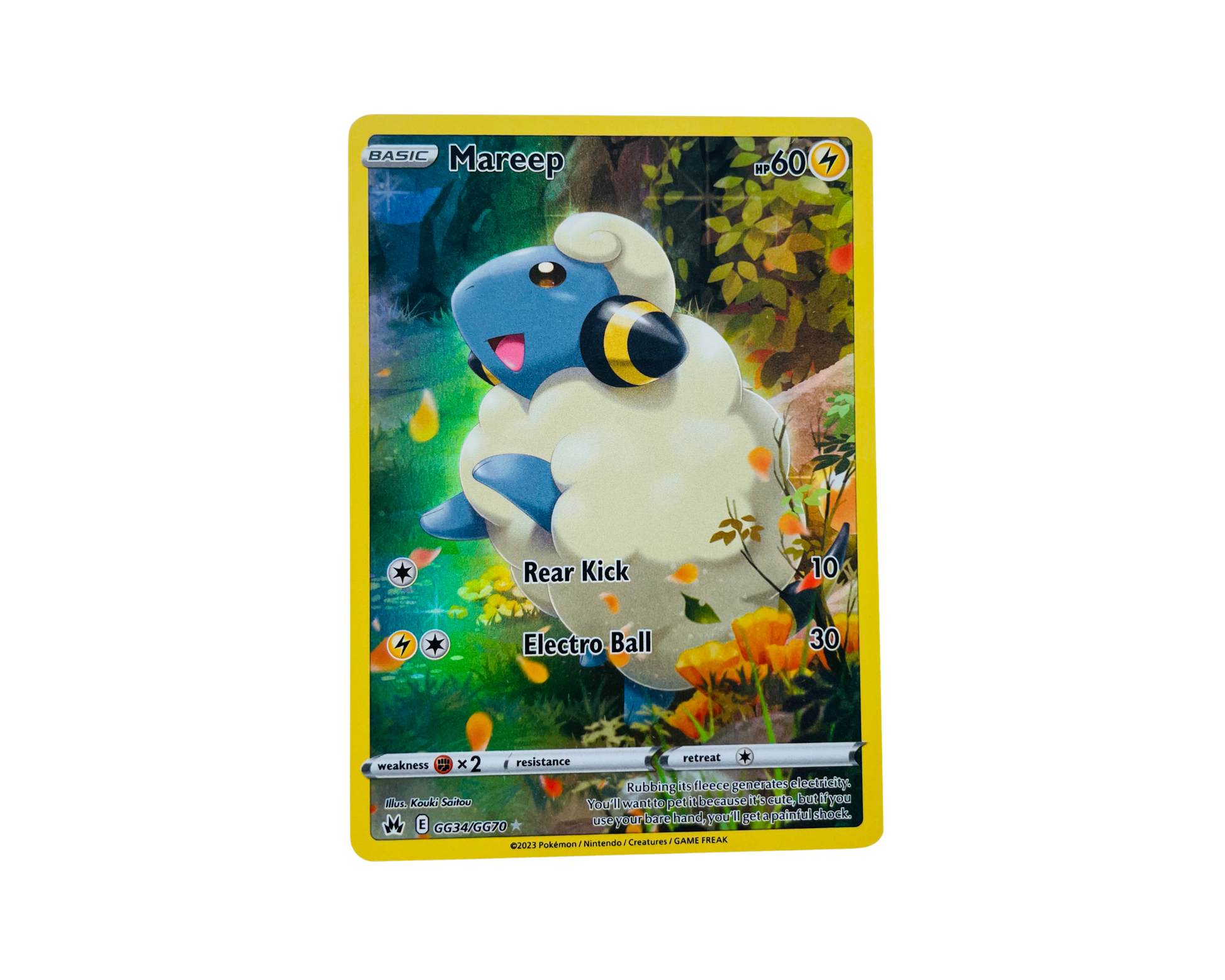 Mareep GG34/GG70 Pokémon TCG card