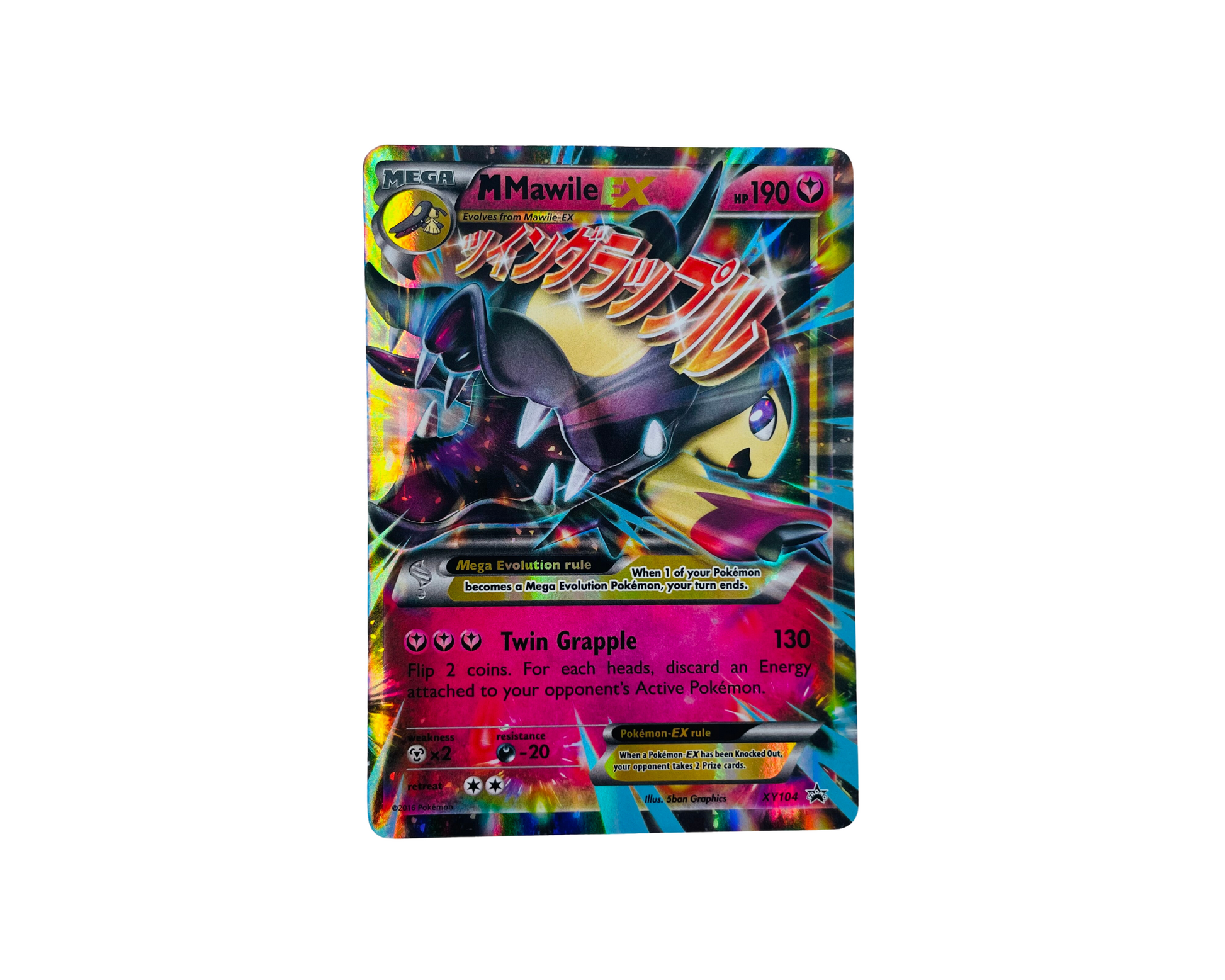 M Mawile EX XY104 Pokémon TCG card