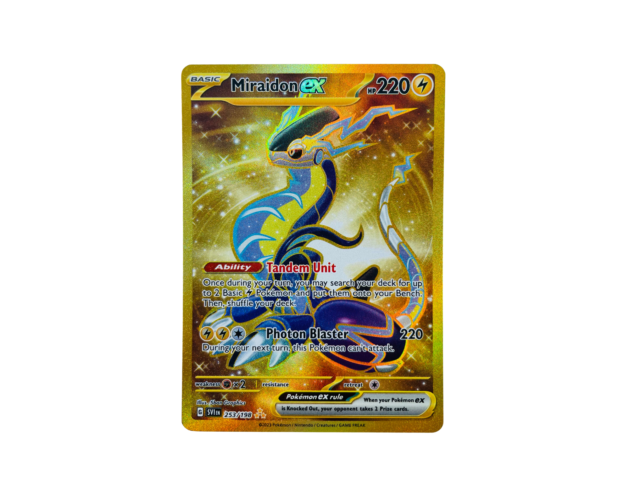 Miraidon ex (253/198) [Scarlet & Violet: Base Set]