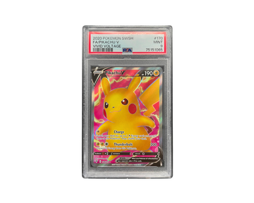 Pikachu V 170/185 PSA 9 Pokémon TCG card