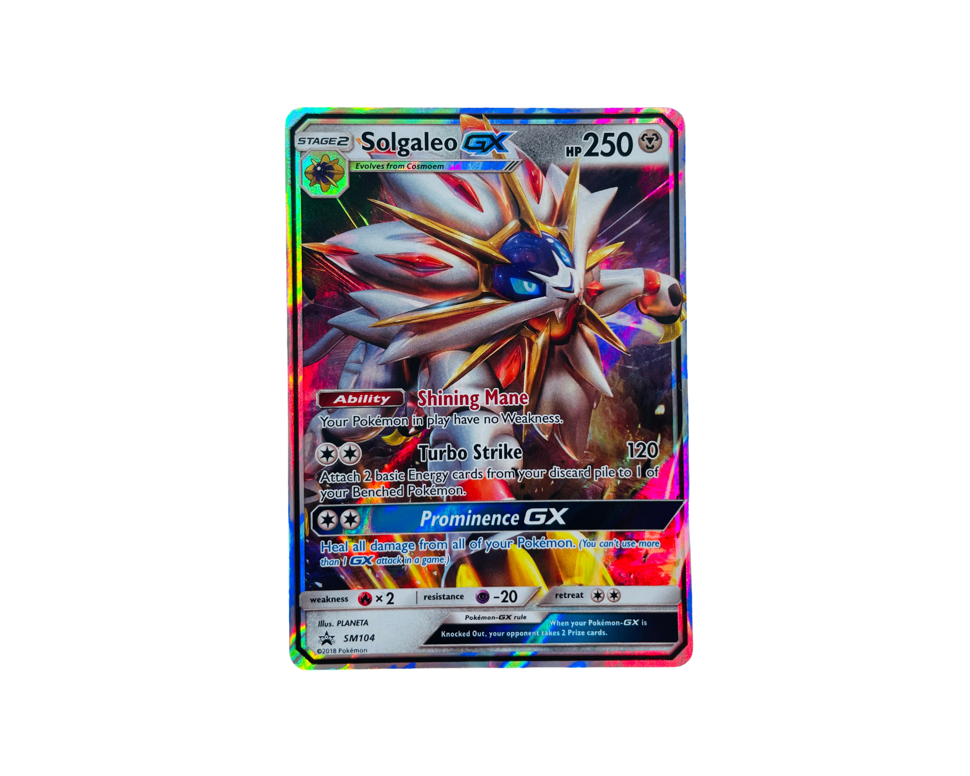 Solgaleo-GX - SM104