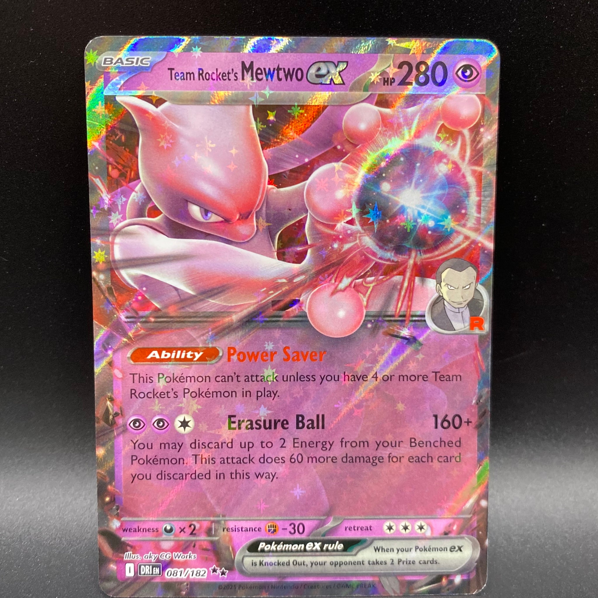 Team Rocket's Mewtwo ex 081/182 | Pokmon Card Team Rocket's Mewtwo ex 081/182 | Pokmon Card