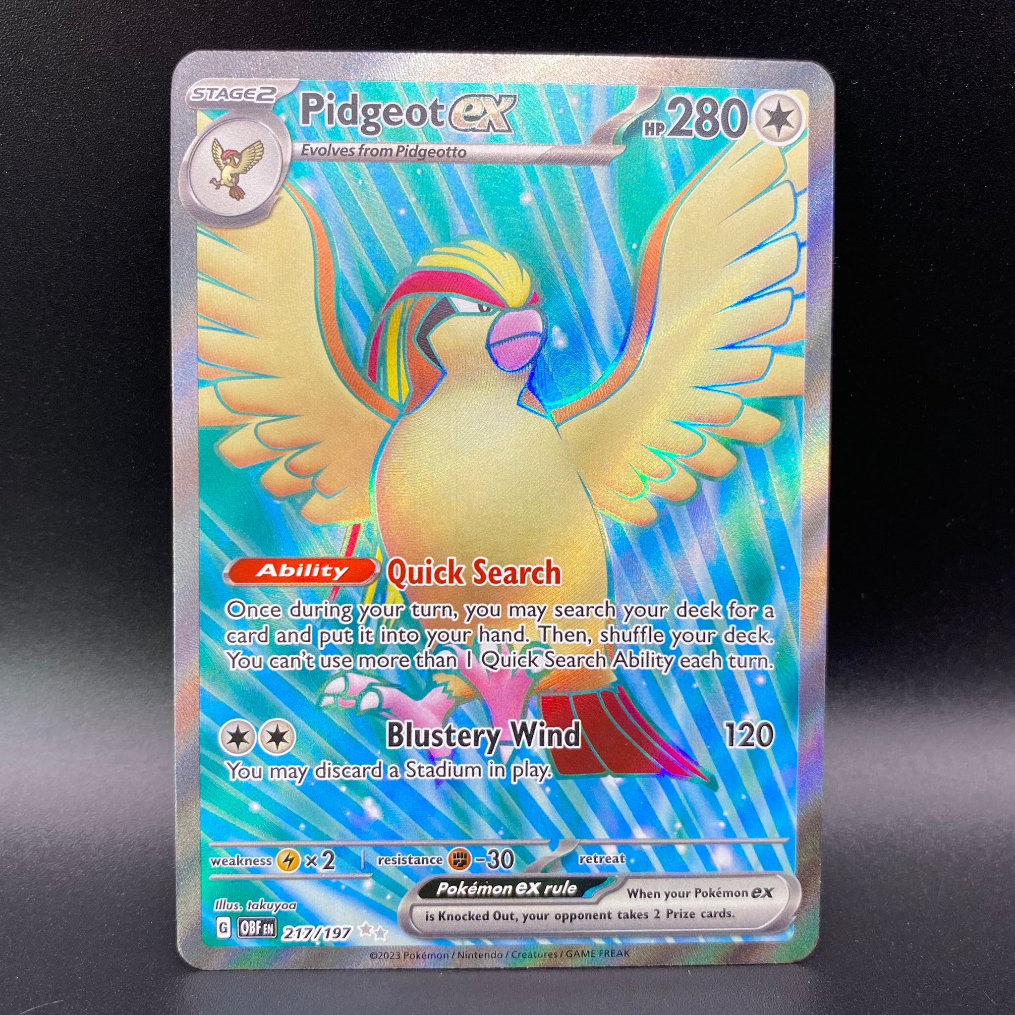 Pidgeot ex 217/197