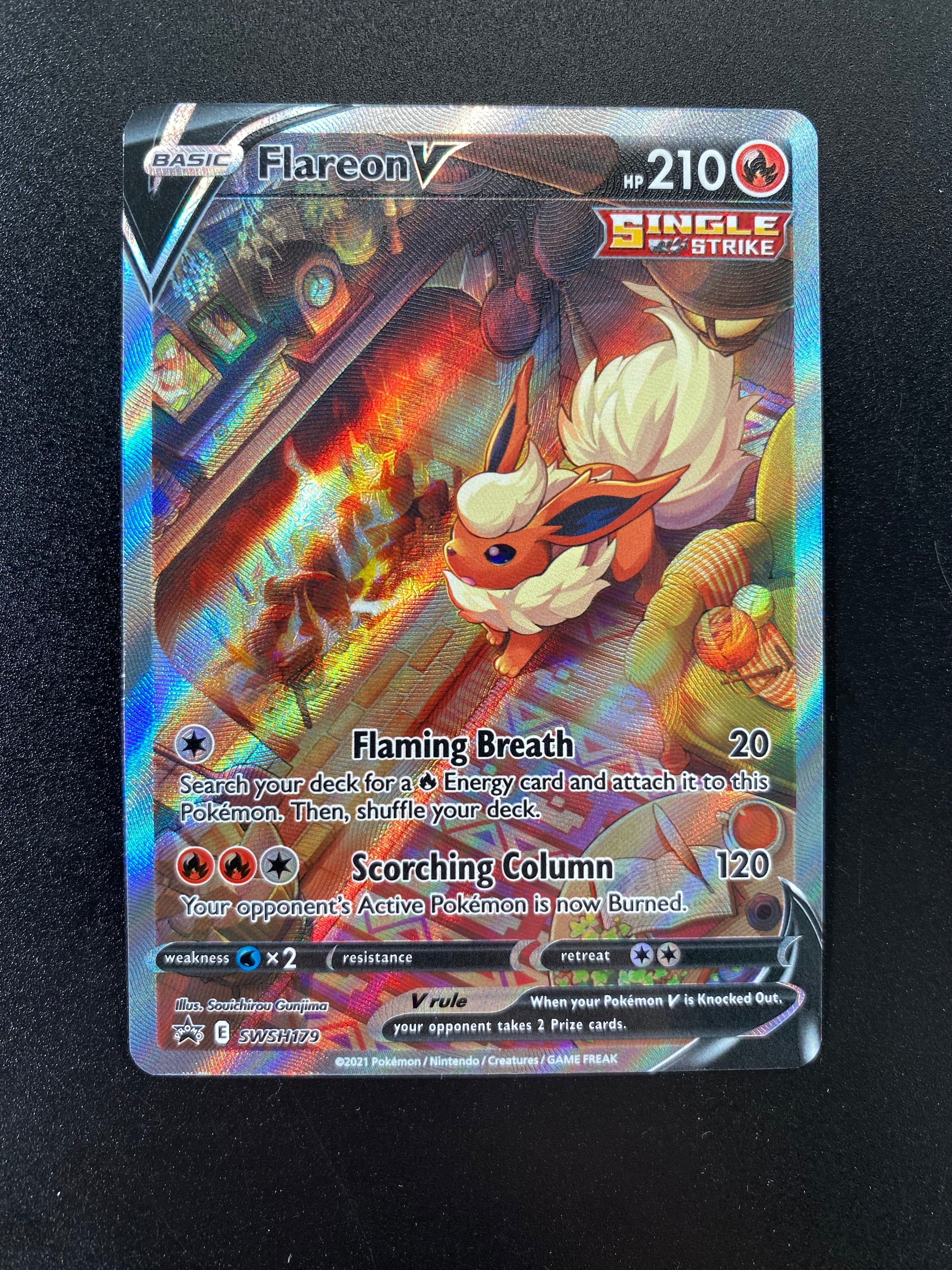 Flareon V SWSH179 | Pokémon Card