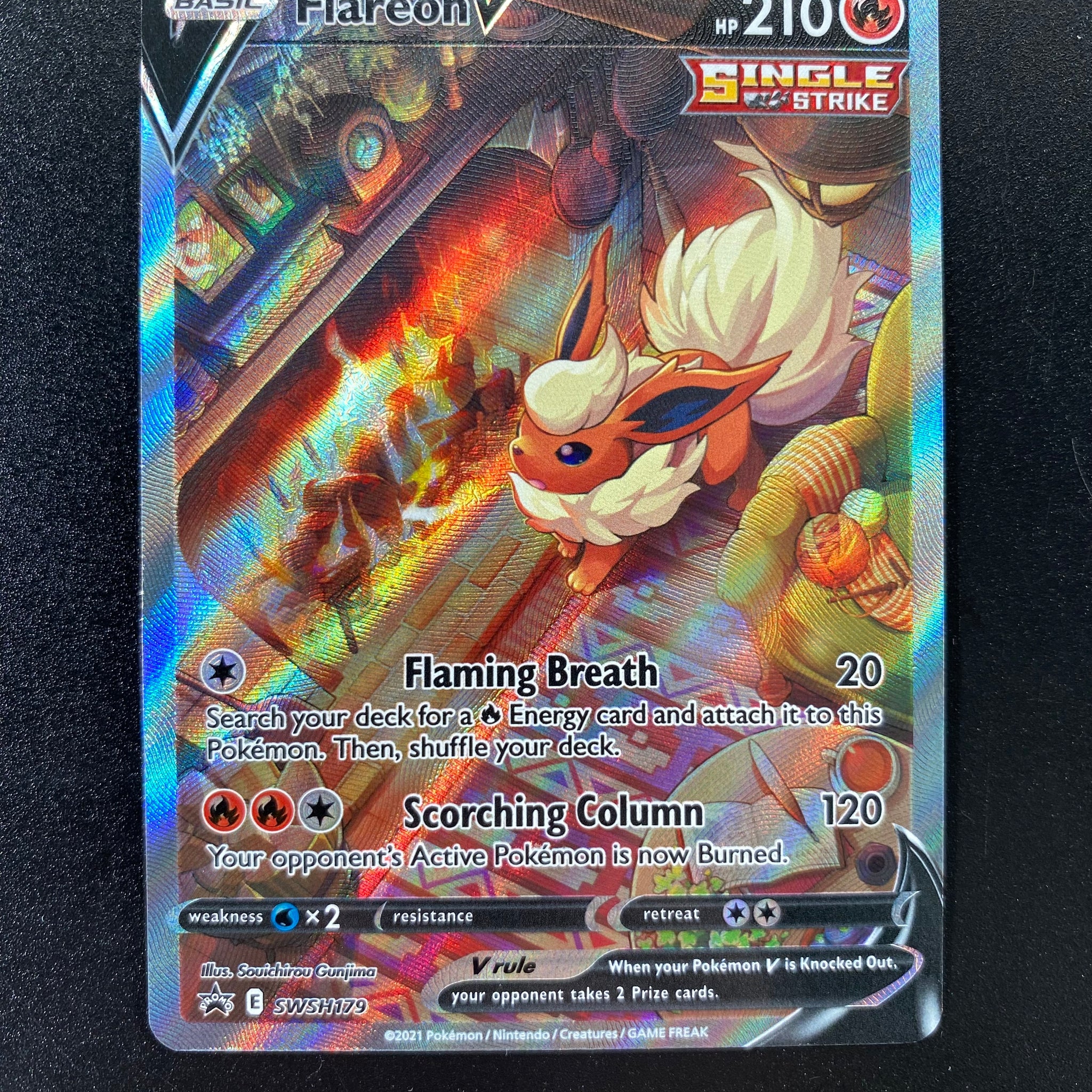Flareon V SWSH179 | Pokmon Card Flareon V SWSH179 | Pokmon Card