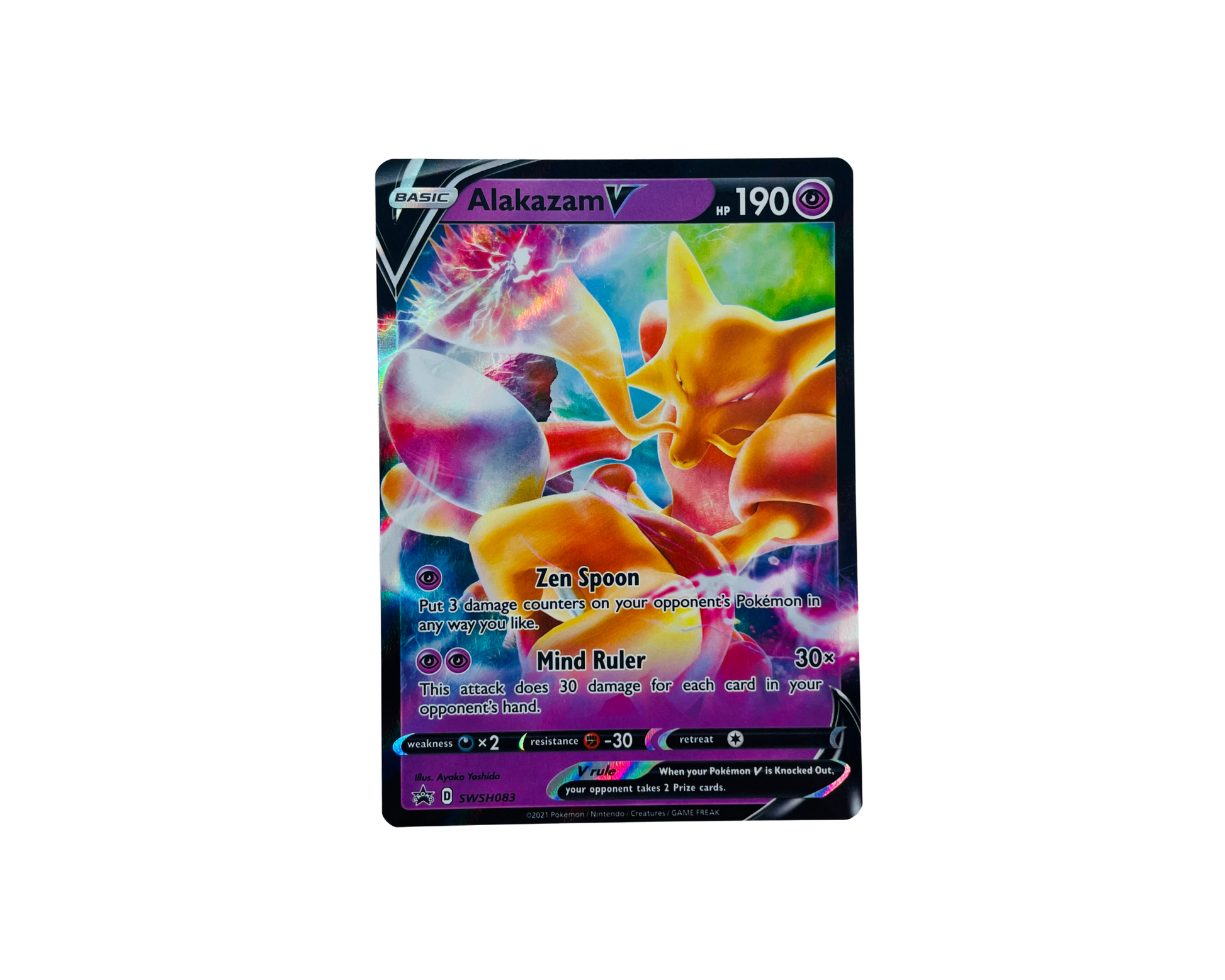 Alakazam V SWSH083 | Pokmon Card Alakazam V SWSH083 | Pokmon Card