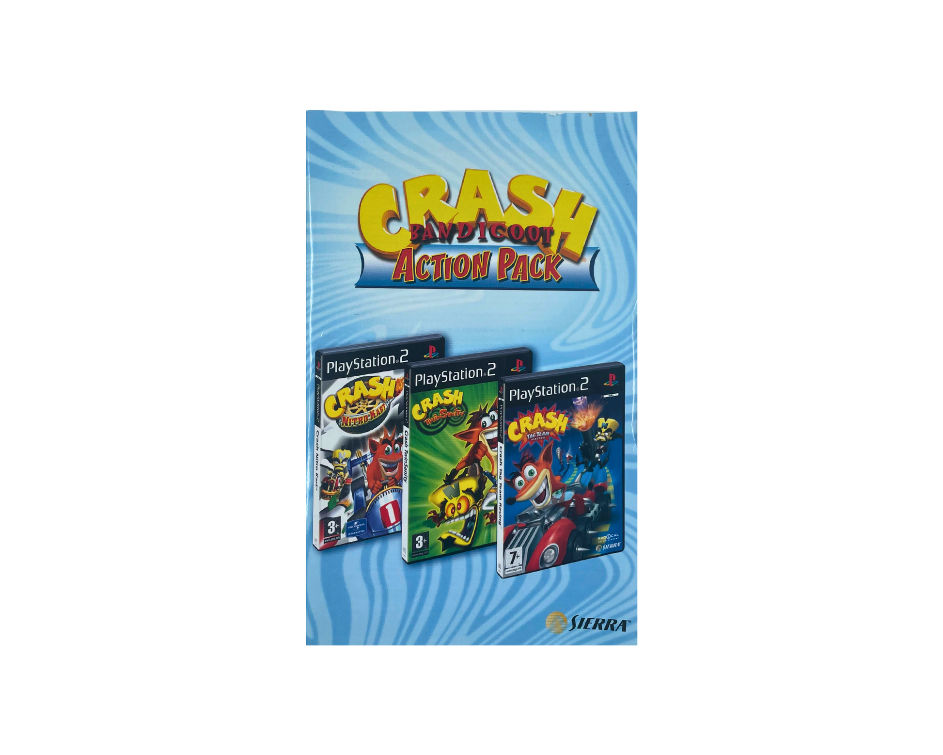 Sony PlayStation 2 Crash Bandicoot Action Pack Video Games for