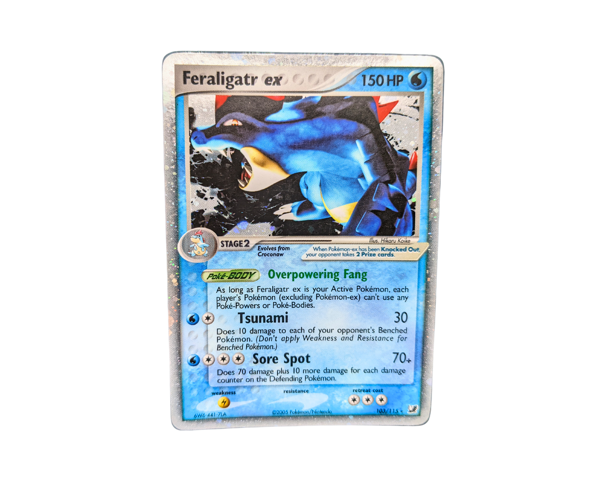 Feraligatr ex 103/115 | Pokmon Card Feraligatr ex 103/115 | Pokmon Card