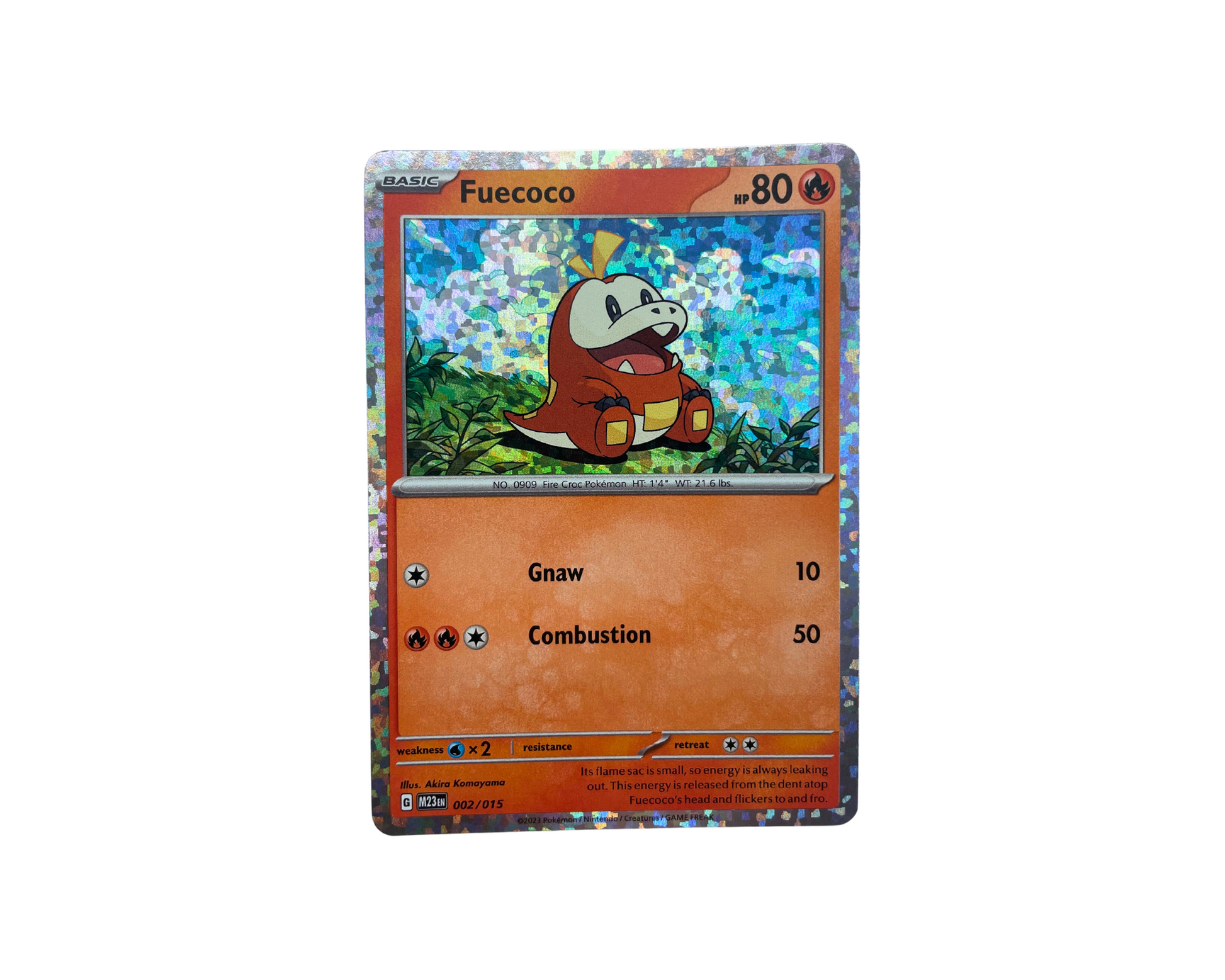 Fuecoco 002/015 | Pokmon Card Fuecoco 002/015 | Pokmon Card