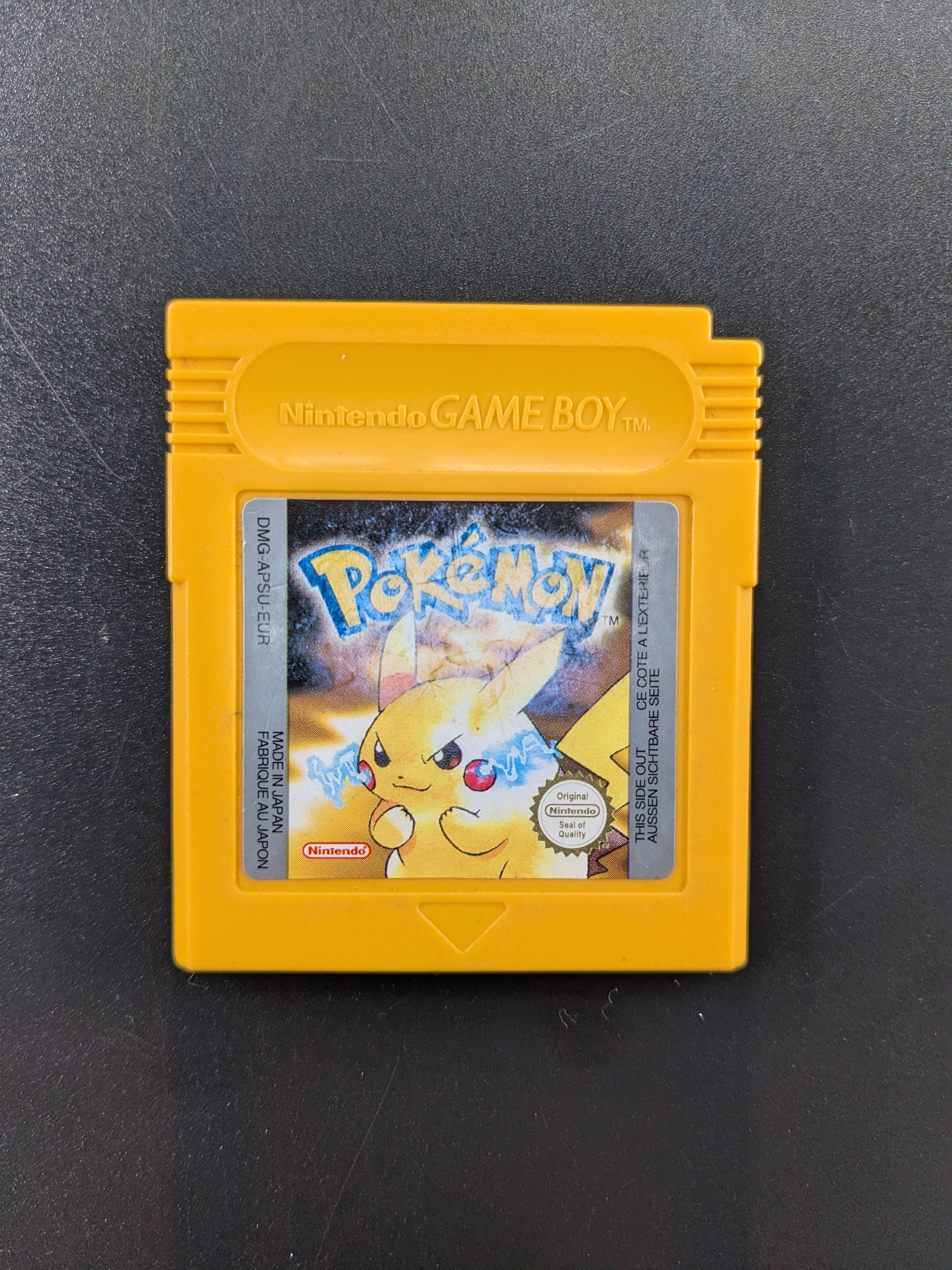 Gameboy Pokemon Yellow Original Cartridge Pokemon Yellow Version