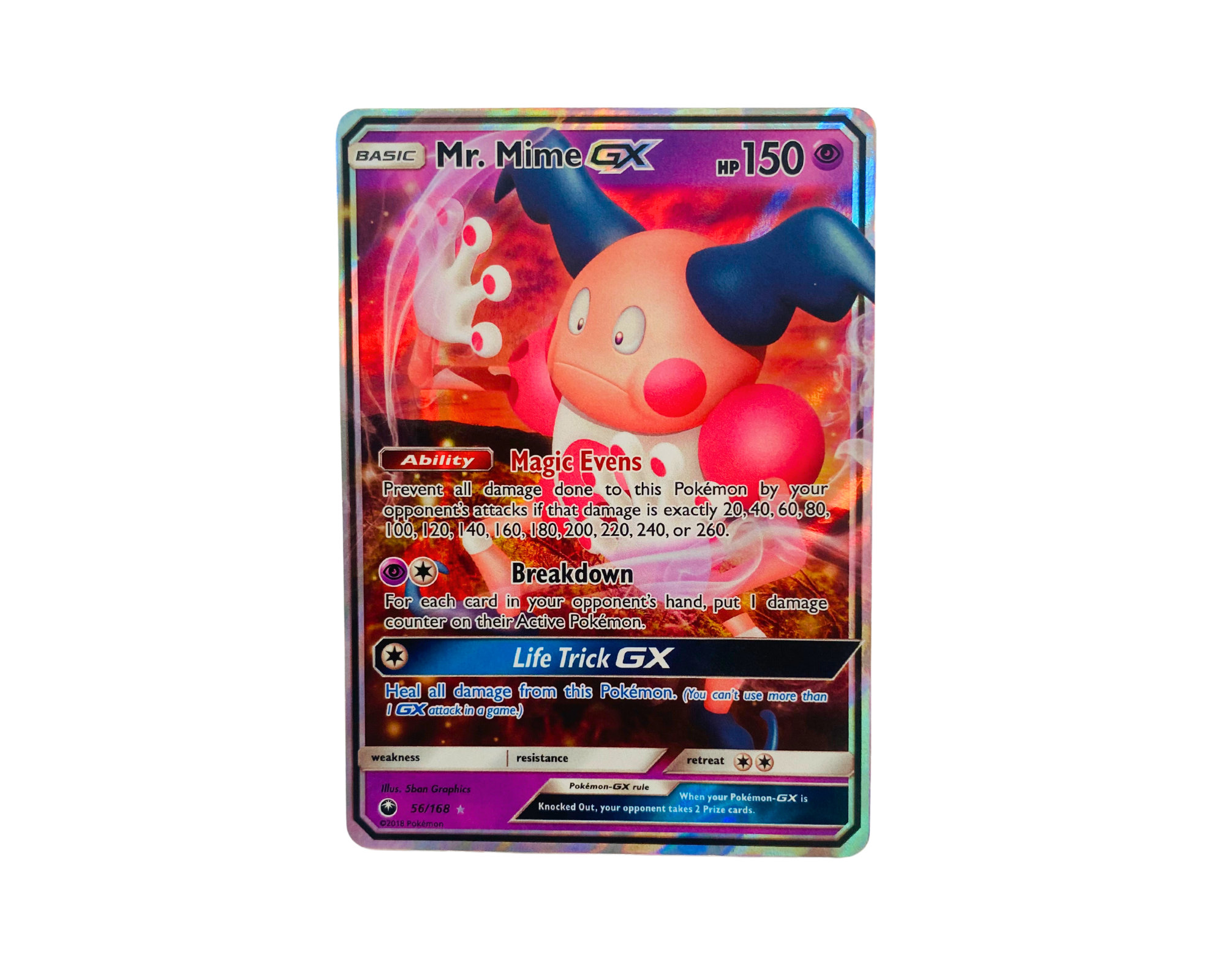 Mr. Mime GX 56/168