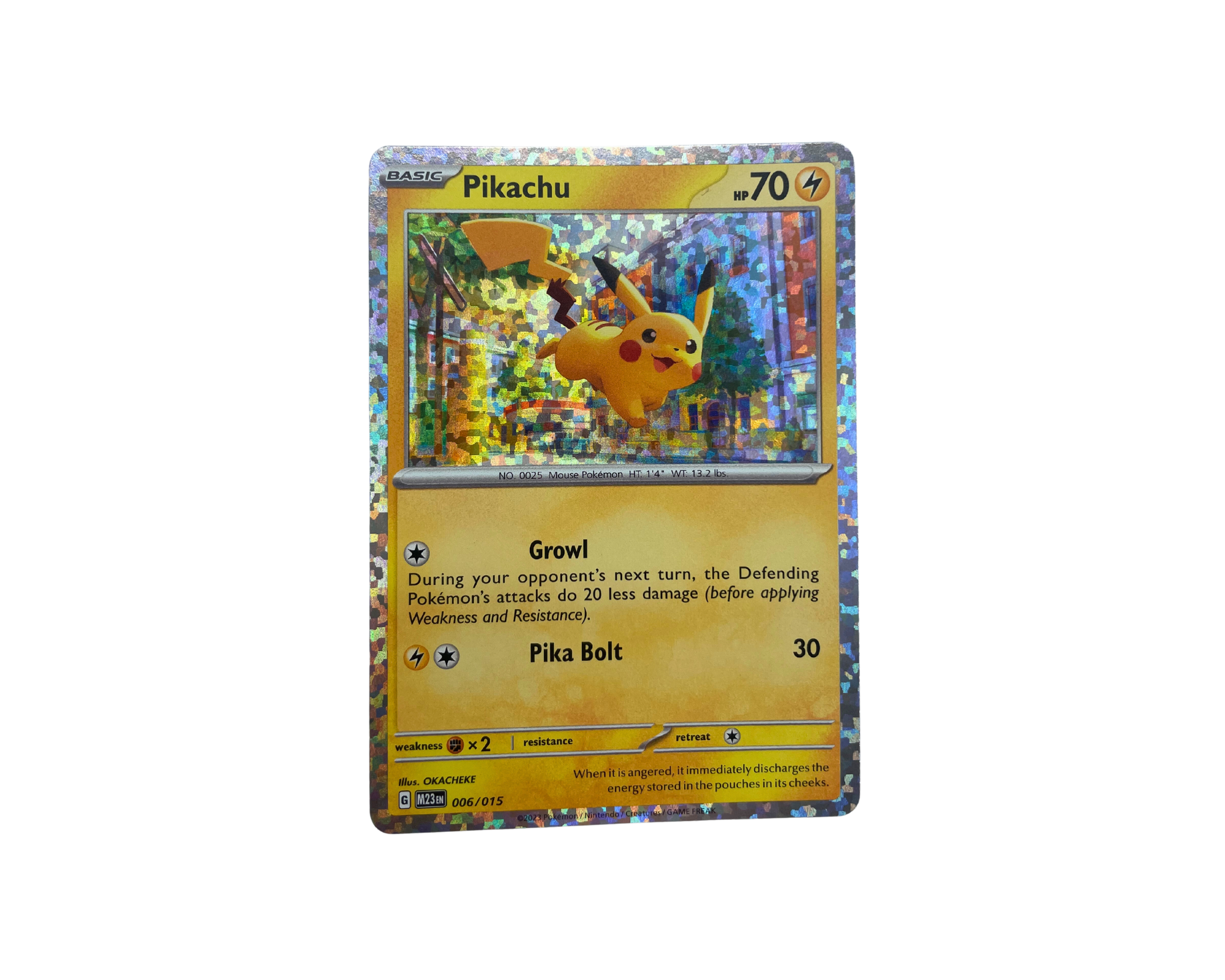 Pikachu 006/015
