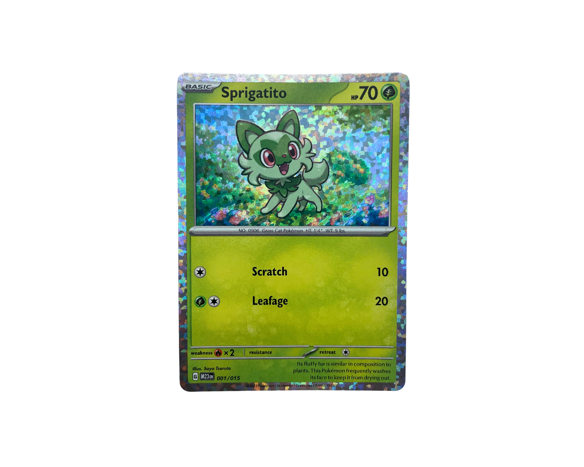 Sprigatito 001/015 | Pokmon Card Sprigatito 001/015 | Pokmon Card