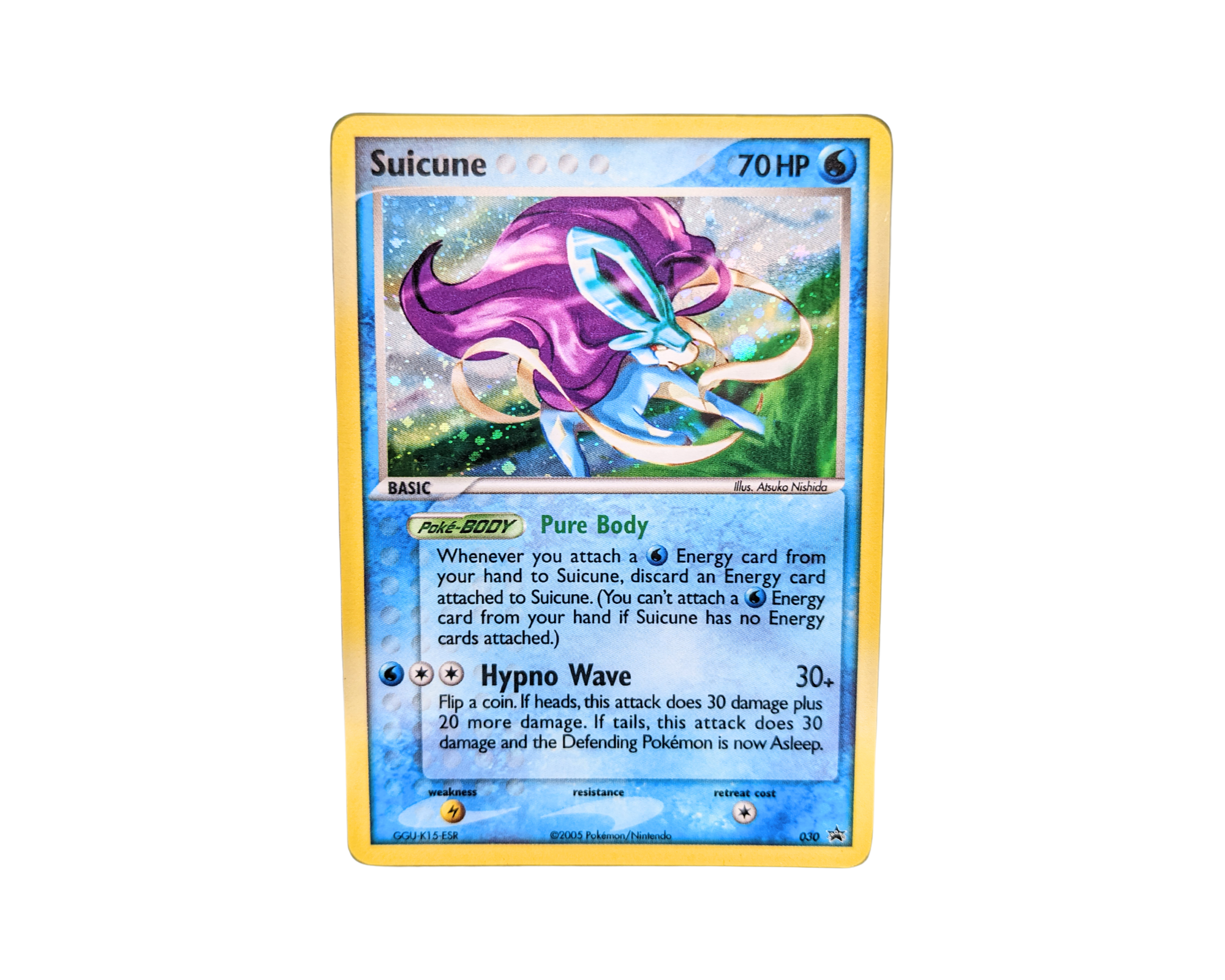 Suicune 30 Black Star Promo