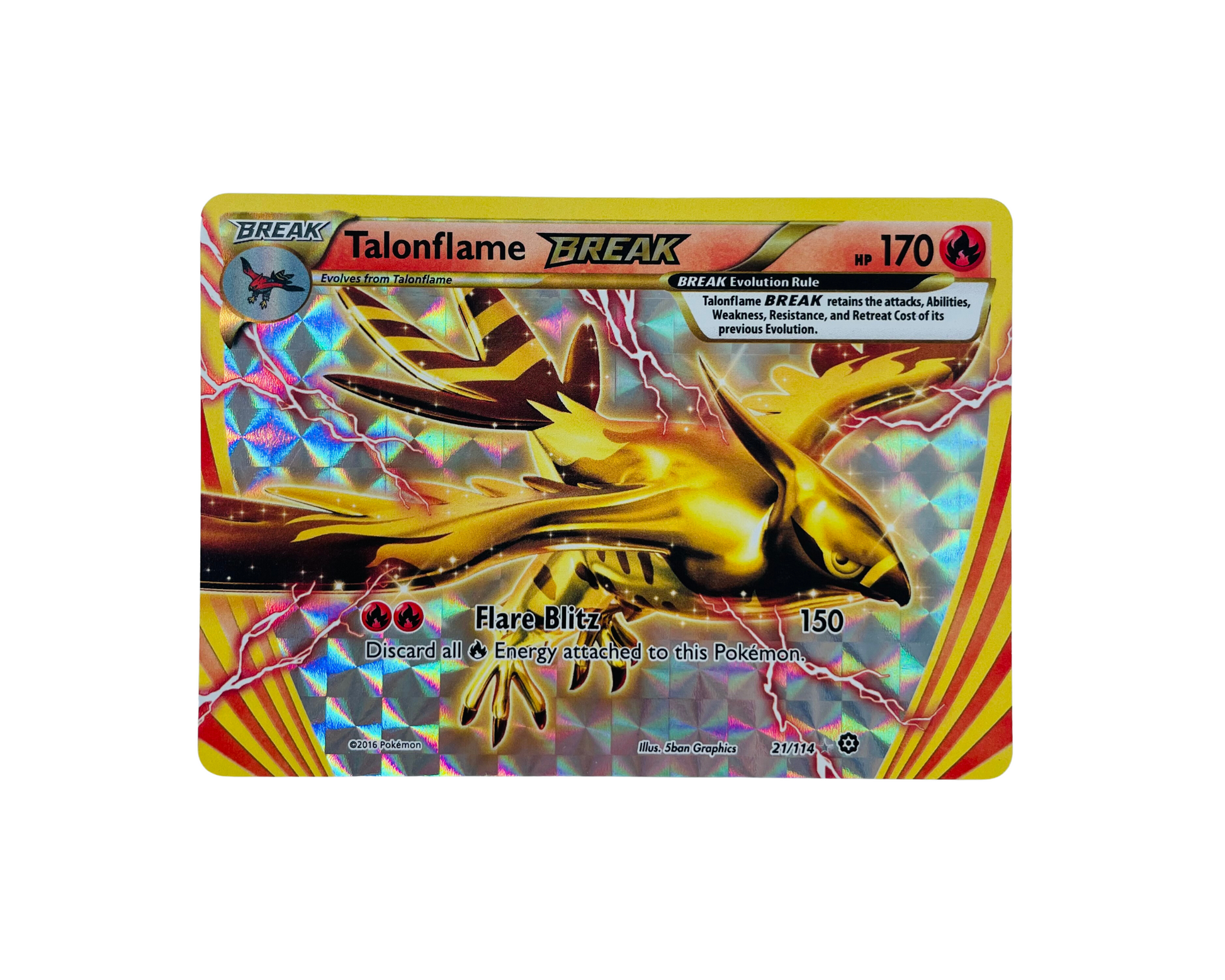 pokemon card talonflame Talonflame Break 21/114
