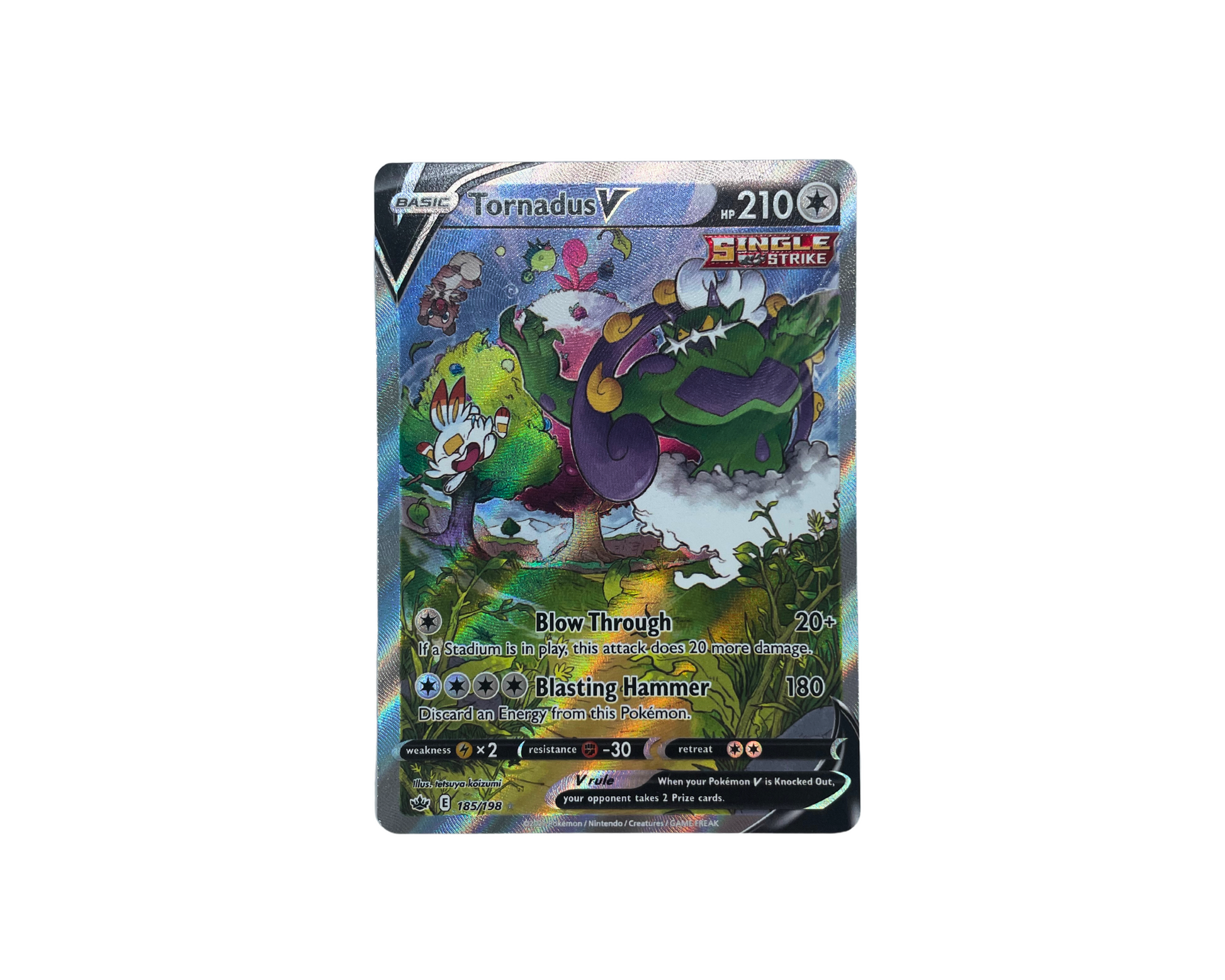 Tornadus V 185/198 | Pokmon Card Tornadus V 185/198 | Pokmon Card