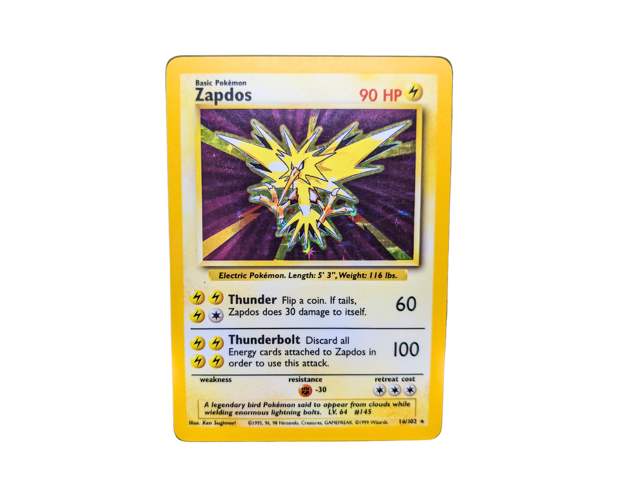 Zapdos 16/102