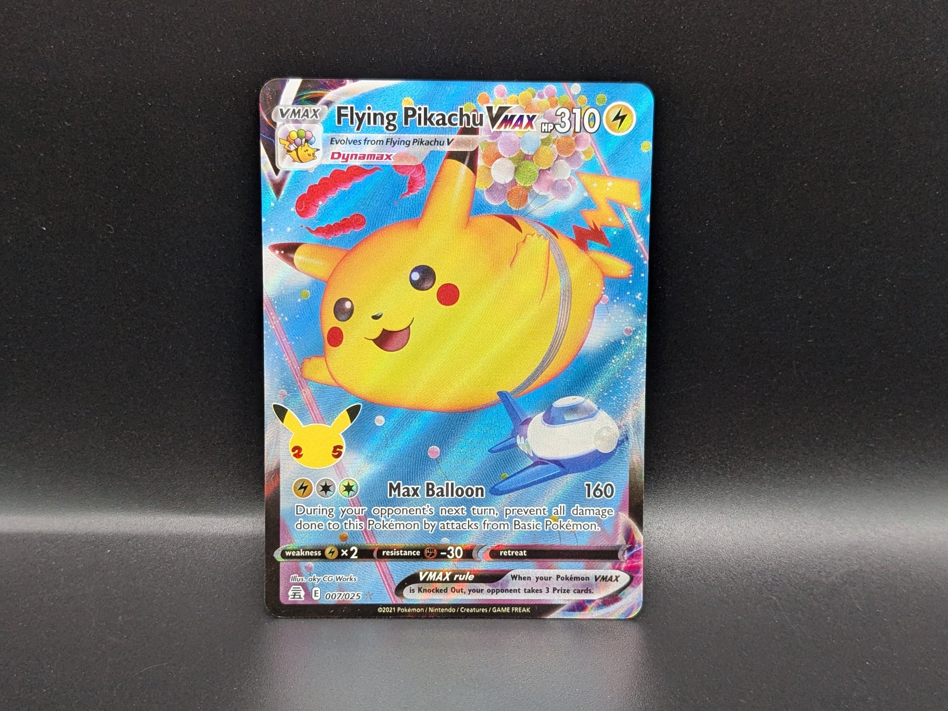 is the flying pikachu card rare Flying Pikachu Ultra Rare 007/025