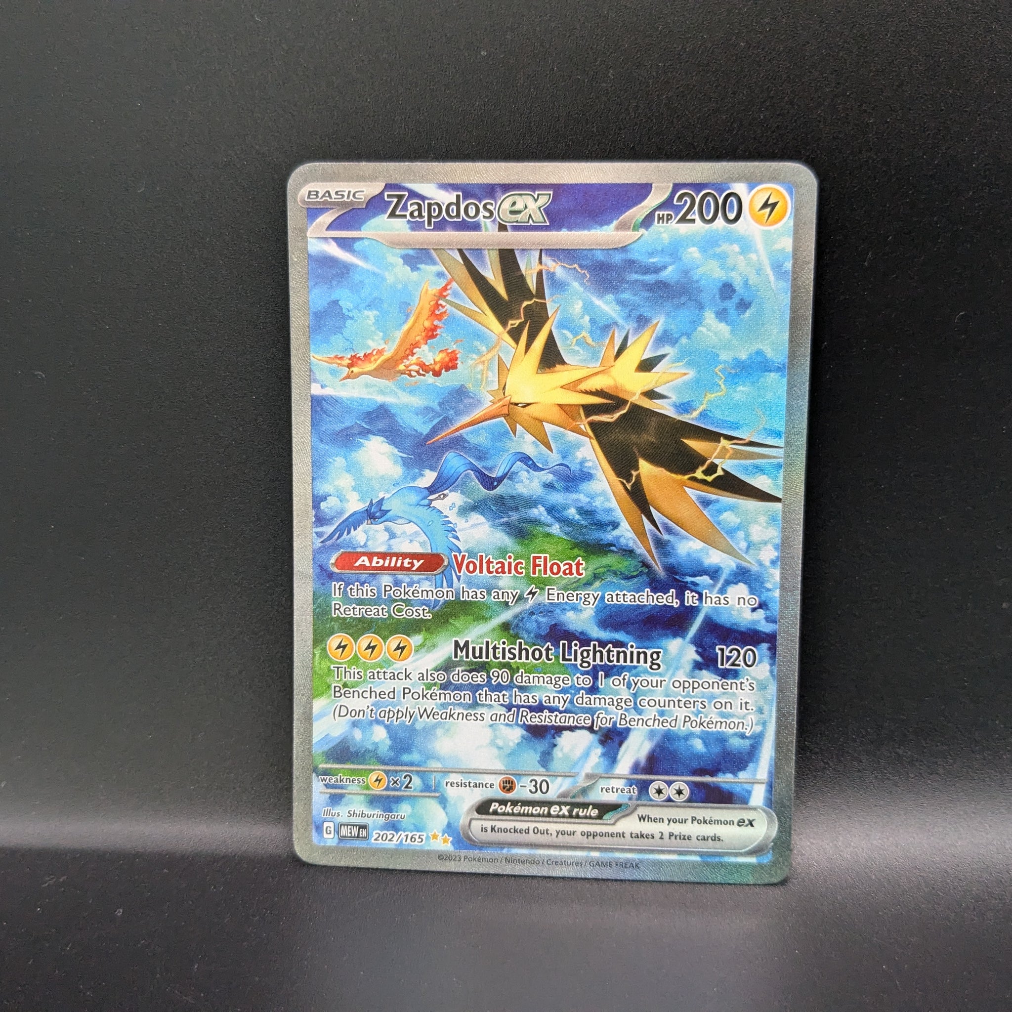 Zapdos Special Illustration Rare 202/165 - SV: 151