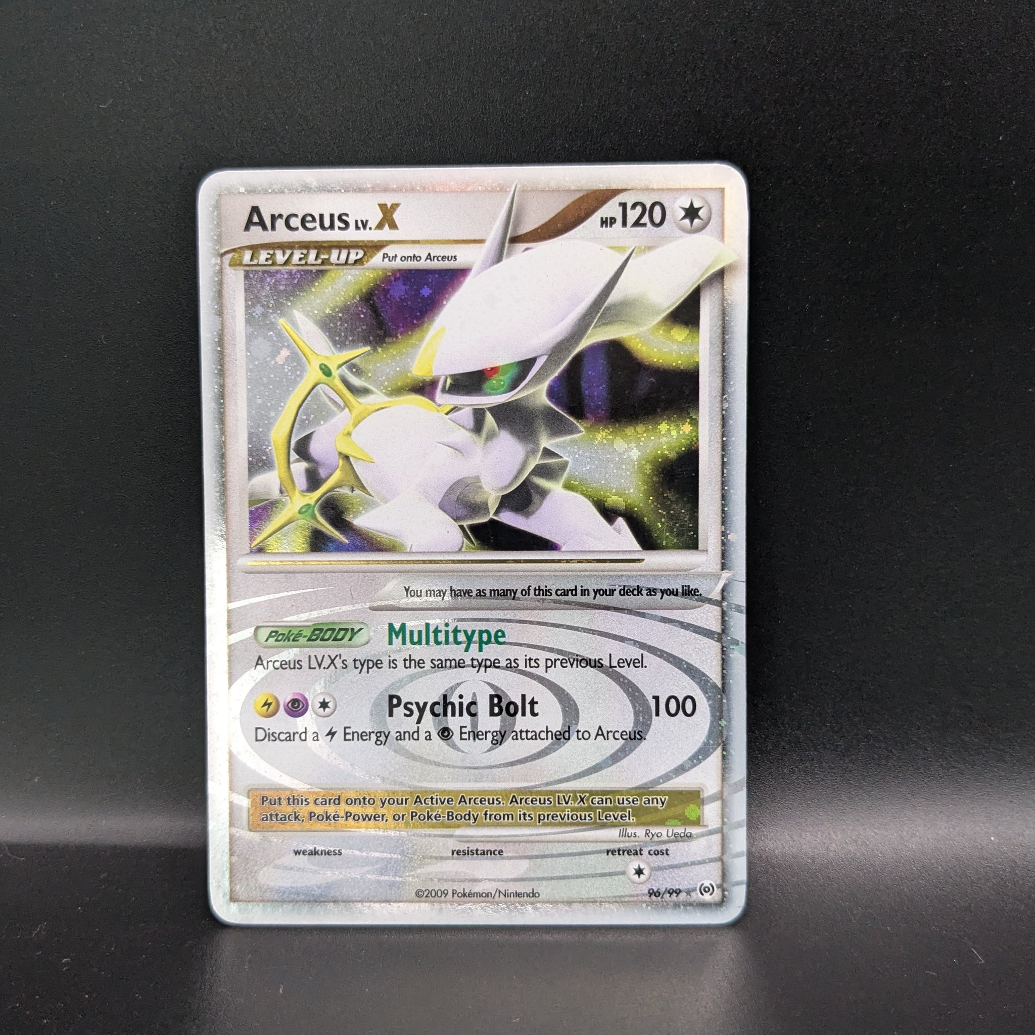 Arceus Lv.X Ultra Rare 96/99 - Platinum Arceus