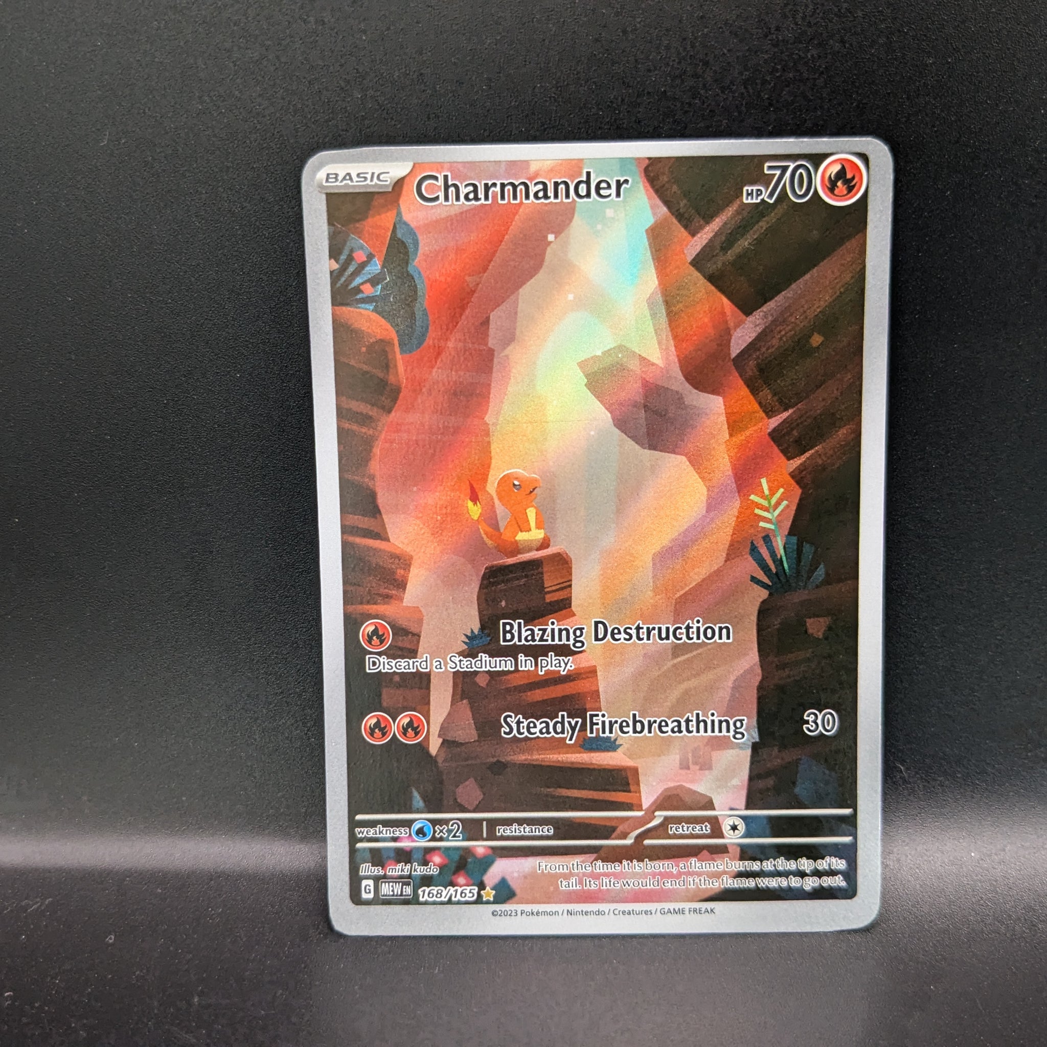 Charmander Illustration Rare 168/165 - SV: 151
