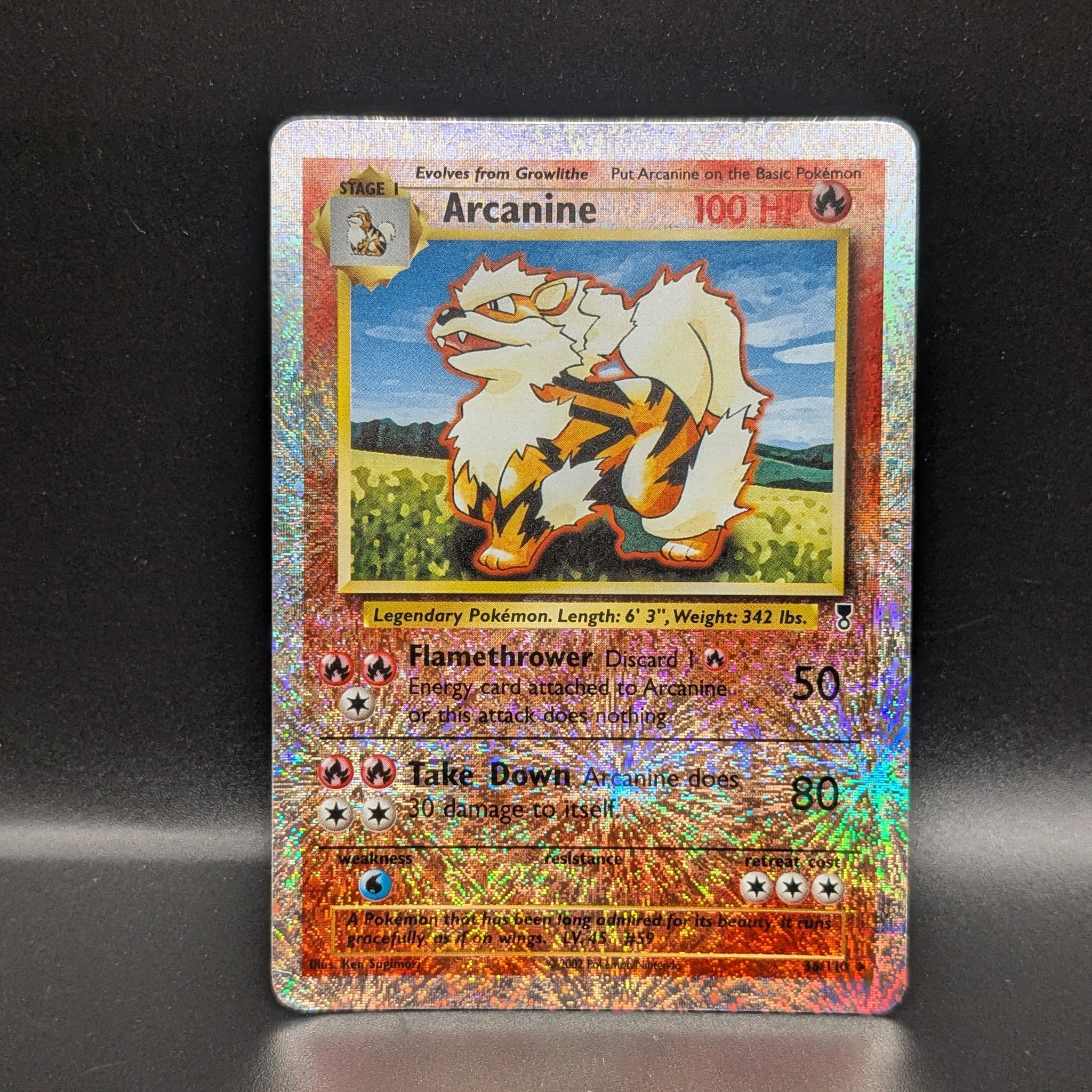 Arcanine Legendary Collection Reverse Holo 36/110