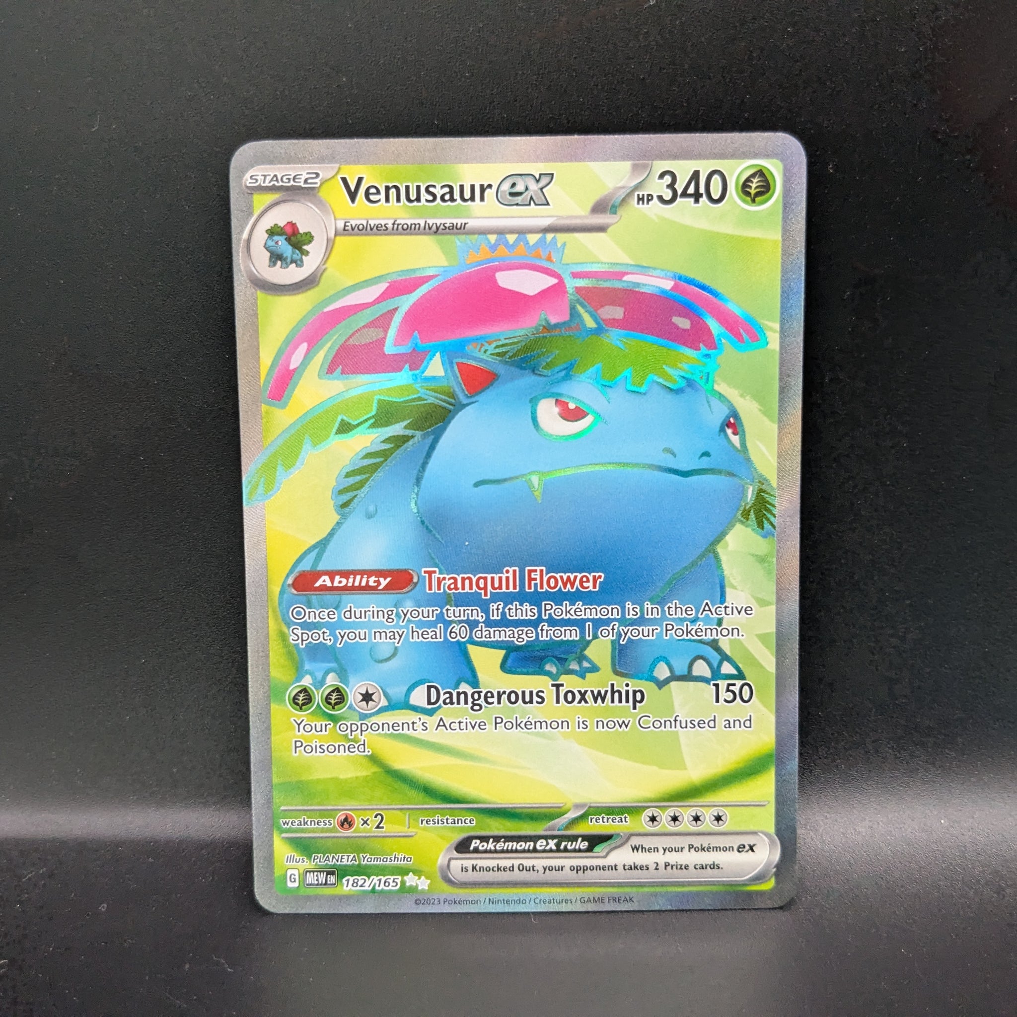 Venusaur ex Ultra Rare 182/165 - SV: 151